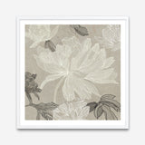 Shop Floral Lines II (Square) Art Print a floral themed painted wall art print from The Print Emporium wall artwork collection - Buy Australian made fine art painting style poster and framed prints for the home and your interior decor room, TPE-PC-JN626-AP