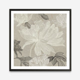 Shop Floral Lines II (Square) Art Print a floral themed painted wall art print from The Print Emporium wall artwork collection - Buy Australian made fine art painting style poster and framed prints for the home and your interior decor room, TPE-PC-JN626-AP