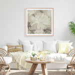 Shop Floral Lines II (Square) Art Print a floral themed painted wall art print from The Print Emporium wall artwork collection - Buy Australian made fine art painting style poster and framed prints for the home and your interior decor room, TPE-PC-JN626-AP