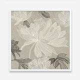 Shop Floral Lines II (Square) Art Print a floral themed painted wall art print from The Print Emporium wall artwork collection - Buy Australian made fine art painting style poster and framed prints for the home and your interior decor room, TPE-PC-JN626-AP