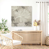 Shop Floral Lines II (Square) Canvas Print a floral themed painted framed canvas wall art print from The Print Emporium artwork collection - Buy Australian made fine art painting style stretched canvas prints for the home and your interior decor space, TPE-PC-JN626-CA-40X40-NF