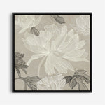 Shop Floral Lines II (Square) Canvas Print a floral themed painted framed canvas wall art print from The Print Emporium artwork collection - Buy Australian made fine art painting style stretched canvas prints for the home and your interior decor space, TPE-PC-JN626-CA-40X40-NF