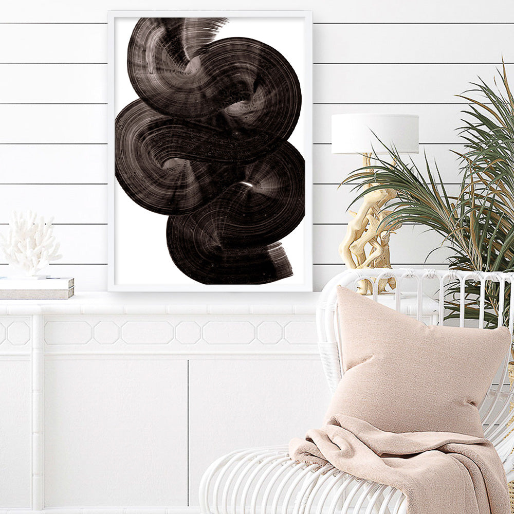 Shop Flow 1 Art Print a painted abstract themed wall art print from The Print Emporium wall artwork collection - Buy Australian made fine art painting style poster and framed prints for the home and your interior decor room, TPE-DH-049-AP