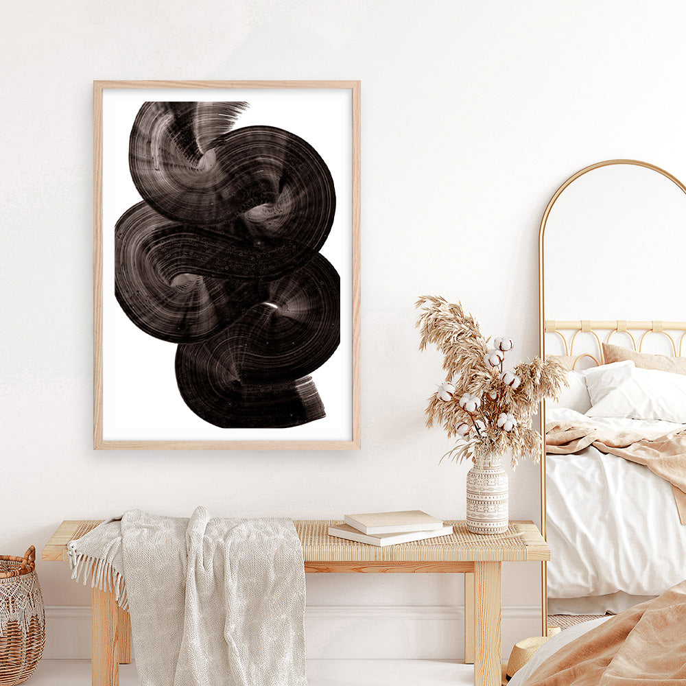 Shop Flow 1 Art Print a painted abstract themed wall art print from The Print Emporium wall artwork collection - Buy Australian made fine art painting style poster and framed prints for the home and your interior decor room, TPE-DH-049-AP