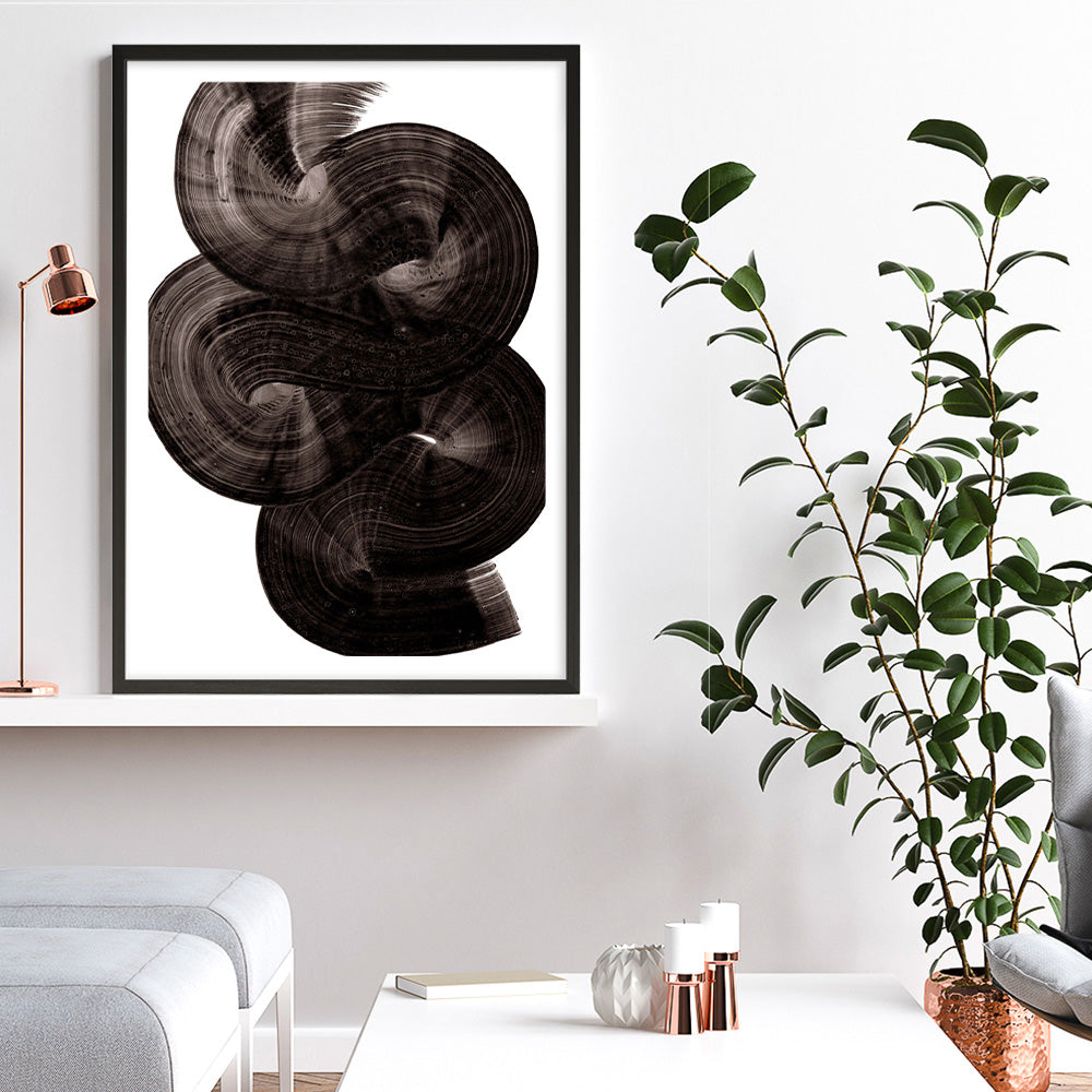 Shop Flow 1 Art Print a painted abstract themed wall art print from The Print Emporium wall artwork collection - Buy Australian made fine art painting style poster and framed prints for the home and your interior decor room, TPE-DH-049-AP