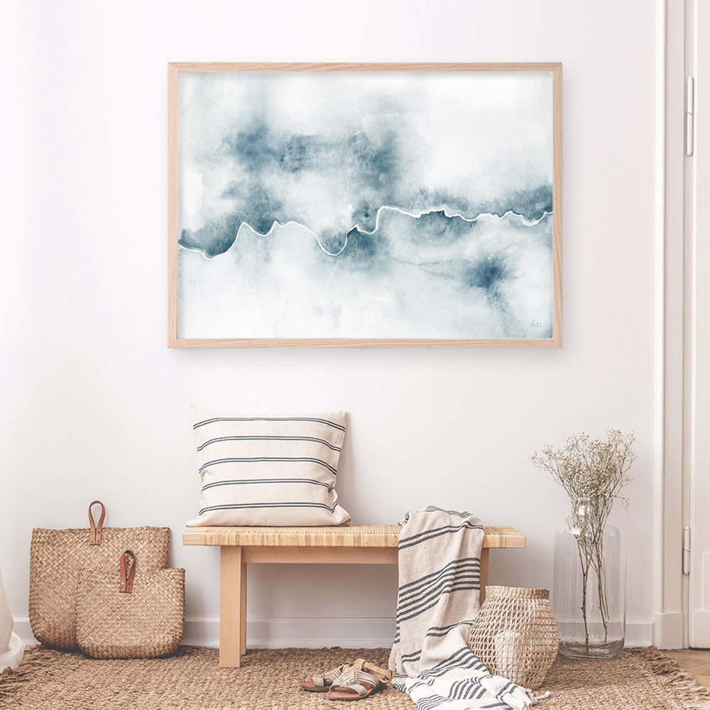 Shop Flow Art Print a painted abstract themed wall art print from The Print Emporium wall artwork collection - Buy Australian made fine art painting style poster and framed prints for the home and your interior decor room, TPE-WA-31245-AP