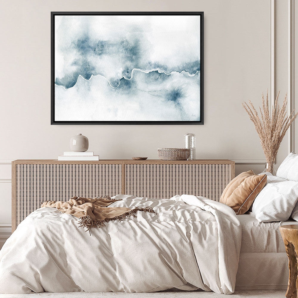 Shop Flow Canvas Print a painted abstract themed framed canvas wall art print from The Print Emporium artwork collection - Buy Australian made fine art painting style stretched canvas prints for the home and your interior decor space, TPE-WA-31245-CA-35X46-NF