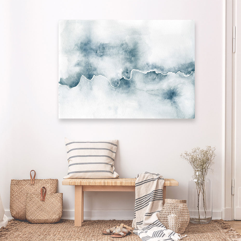 Shop Flow Canvas Print a painted abstract themed framed canvas wall art print from The Print Emporium artwork collection - Buy Australian made fine art painting style stretched canvas prints for the home and your interior decor space, TPE-WA-31245-CA-35X46-NF
