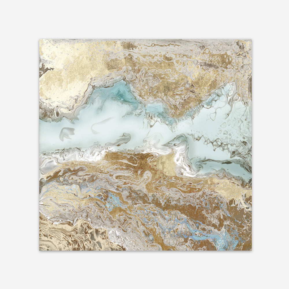Shop Flume (Square) Art Print a painted abstract themed wall art print from The Print Emporium wall artwork collection - Buy Australian made fine art painting style poster and framed prints for the home and your interior decor room, TPE-PC-BC033-AP