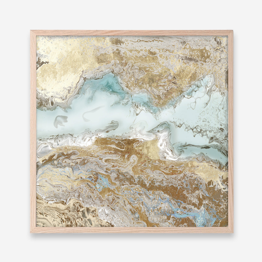 Shop Flume (Square) Art Print a painted abstract themed wall art print from The Print Emporium wall artwork collection - Buy Australian made fine art painting style poster and framed prints for the home and your interior decor room, TPE-PC-BC033-AP