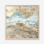 Shop Flume (Square) Art Print a painted abstract themed wall art print from The Print Emporium wall artwork collection - Buy Australian made fine art painting style poster and framed prints for the home and your interior decor room, TPE-PC-BC033-AP