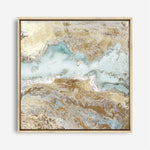 Shop Flume (Square) Canvas Print a painted abstract themed framed canvas wall art print from The Print Emporium artwork collection - Buy Australian made fine art painting style stretched canvas prints for the home and your interior decor space, TPE-PC-BC033-CA-40X40-NF