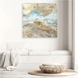 Shop Flume (Square) Canvas Print a painted abstract themed framed canvas wall art print from The Print Emporium artwork collection - Buy Australian made fine art painting style stretched canvas prints for the home and your interior decor space, TPE-PC-BC033-CA-40X40-NF