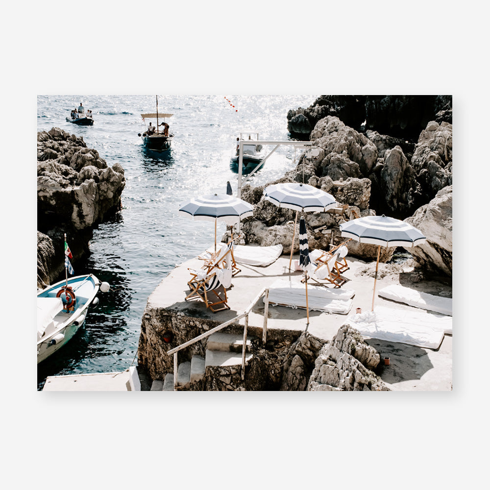 Shop Fontelina Boat Ramp Photo Art Print a coastal themed photography wall art print from The Print Emporium wall artwork collection - Buy Australian made fine art poster and framed prints for the home and your interior decor, TPE-859-AP