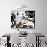 Shop Fontelina Boat Ramp Photo Canvas Print a coastal themed photography framed stretched canvas print from The Print Emporium wall artwork collection - Buy Australian made prints for the home and your interior decor space, TPE-859-CA-35X46-NF