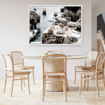 Shop Fontelina Boat Ramp Photo Canvas Print a coastal themed photography framed stretched canvas print from The Print Emporium wall artwork collection - Buy Australian made prints for the home and your interior decor space, TPE-859-CA-35X46-NF