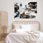 Shop Fontelina Boat Ramp Photo Canvas Print a coastal themed photography framed stretched canvas print from The Print Emporium wall artwork collection - Buy Australian made prints for the home and your interior decor space, TPE-859-CA-35X46-NF