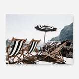 Shop Fontelina Chairs II Photo Canvas Print a coastal themed photography framed stretched canvas print from The Print Emporium wall artwork collection - Buy Australian made prints for the home and your interior decor space, TPE-733-CA-35X46-NF