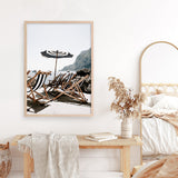 Shop Fontelina Chairs IV Photo Art Print a coastal themed photography wall art print from The Print Emporium wall artwork collection - Buy Australian made fine art poster and framed prints for the home and your interior decor, TPE-854-AP