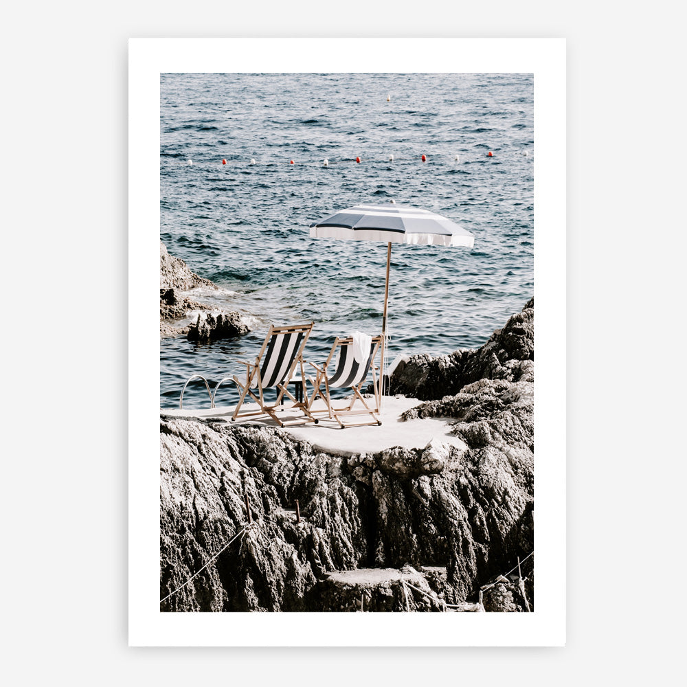 Shop Fontelina Chairs Photo Art Print a coastal themed photography wall art print from The Print Emporium wall artwork collection - Buy Australian made fine art poster and framed prints for the home and your interior decor, TPE-732-AP