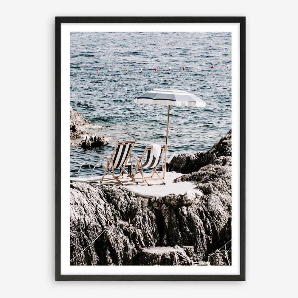 Shop Fontelina Chairs Photo Art Print a coastal themed photography wall art print from The Print Emporium wall artwork collection - Buy Australian made fine art poster and framed prints for the home and your interior decor, TPE-732-AP