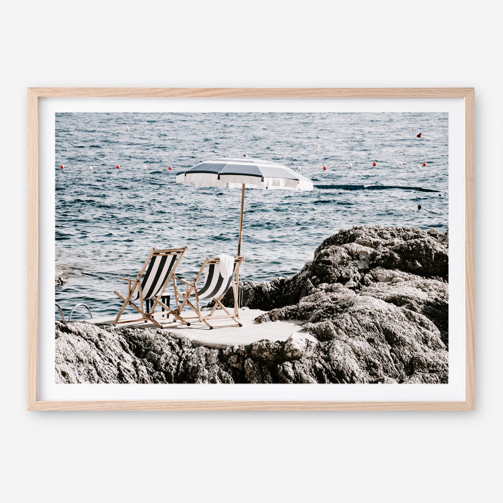 Shop Fontelina Chairs V Photo Art Print a coastal themed photography wall art print from The Print Emporium wall artwork collection - Buy Australian made fine art poster and framed prints for the home and your interior decor, TPE-1048-AP