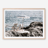 Shop Fontelina Chairs V Photo Art Print a coastal themed photography wall art print from The Print Emporium wall artwork collection - Buy Australian made fine art poster and framed prints for the home and your interior decor, TPE-1048-AP