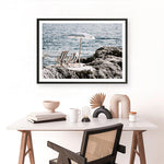 Shop Fontelina Chairs V Photo Art Print a coastal themed photography wall art print from The Print Emporium wall artwork collection - Buy Australian made fine art poster and framed prints for the home and your interior decor, TPE-1048-AP