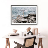 Shop Fontelina Chairs V Photo Art Print a coastal themed photography wall art print from The Print Emporium wall artwork collection - Buy Australian made fine art poster and framed prints for the home and your interior decor, TPE-1048-AP