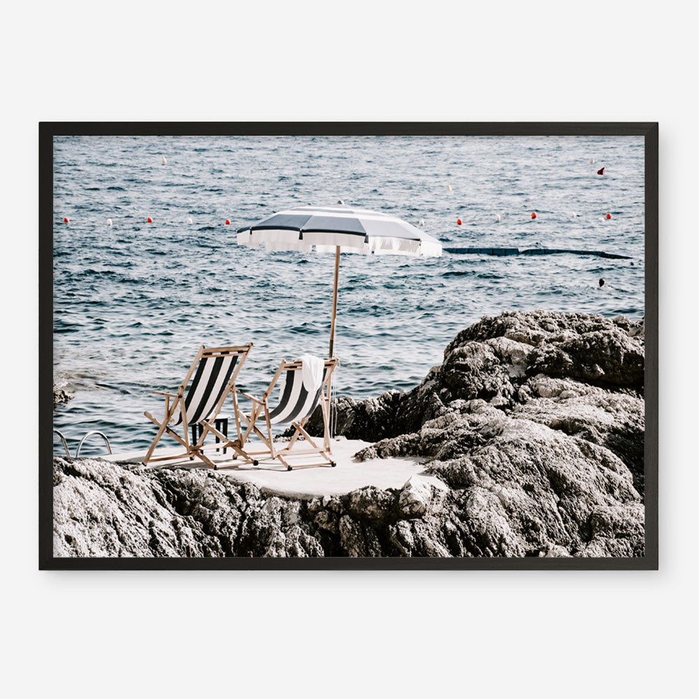 Shop Fontelina Chairs V Photo Art Print a coastal themed photography wall art print from The Print Emporium wall artwork collection - Buy Australian made fine art poster and framed prints for the home and your interior decor, TPE-1048-AP