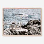 Shop Fontelina Chairs V Photo Art Print a coastal themed photography wall art print from The Print Emporium wall artwork collection - Buy Australian made fine art poster and framed prints for the home and your interior decor, TPE-1048-AP