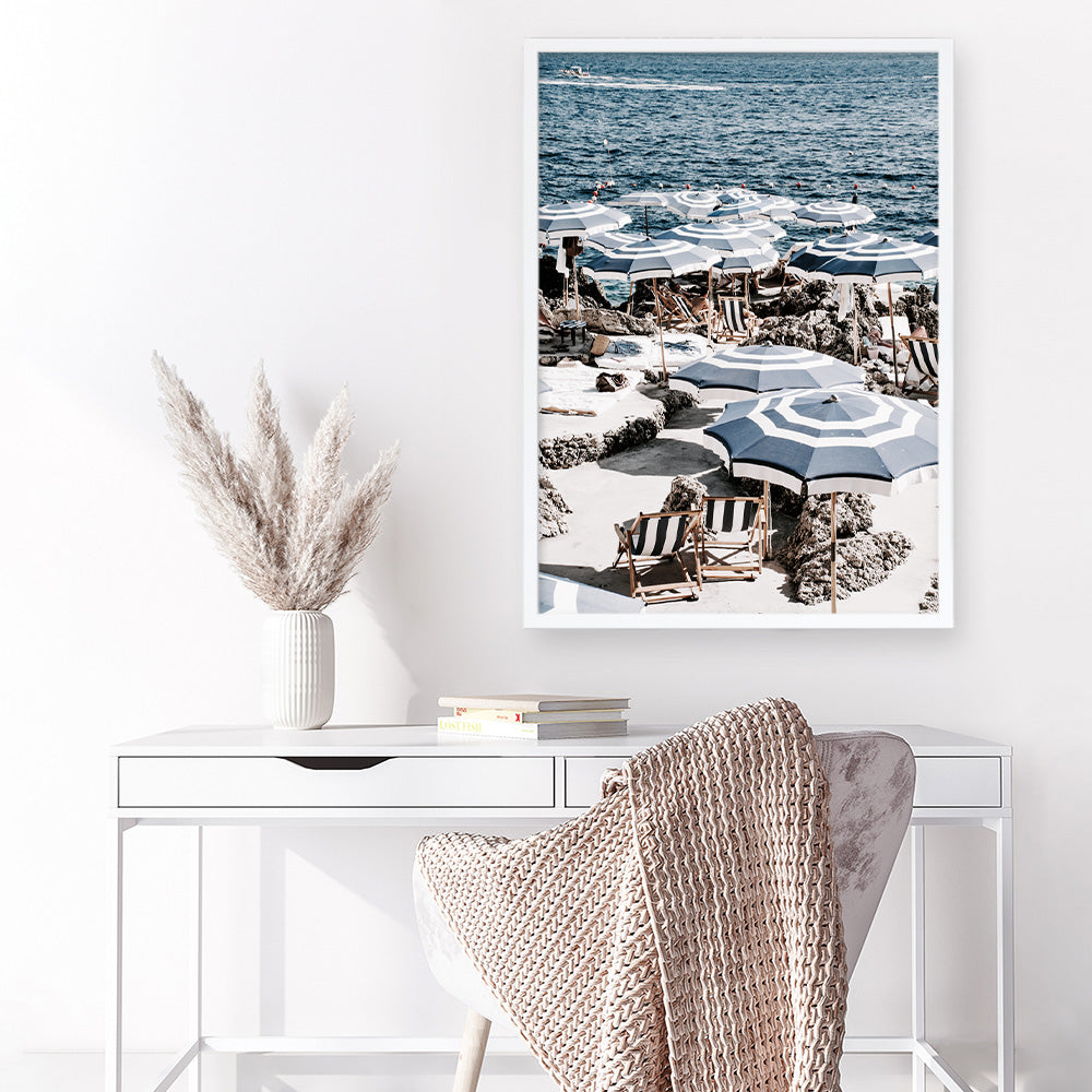 Shop Fontelina Views Photo Art Print a coastal themed photography wall art print from The Print Emporium wall artwork collection - Buy Australian made fine art poster and framed prints for the home and your interior decor, TPE-744-AP