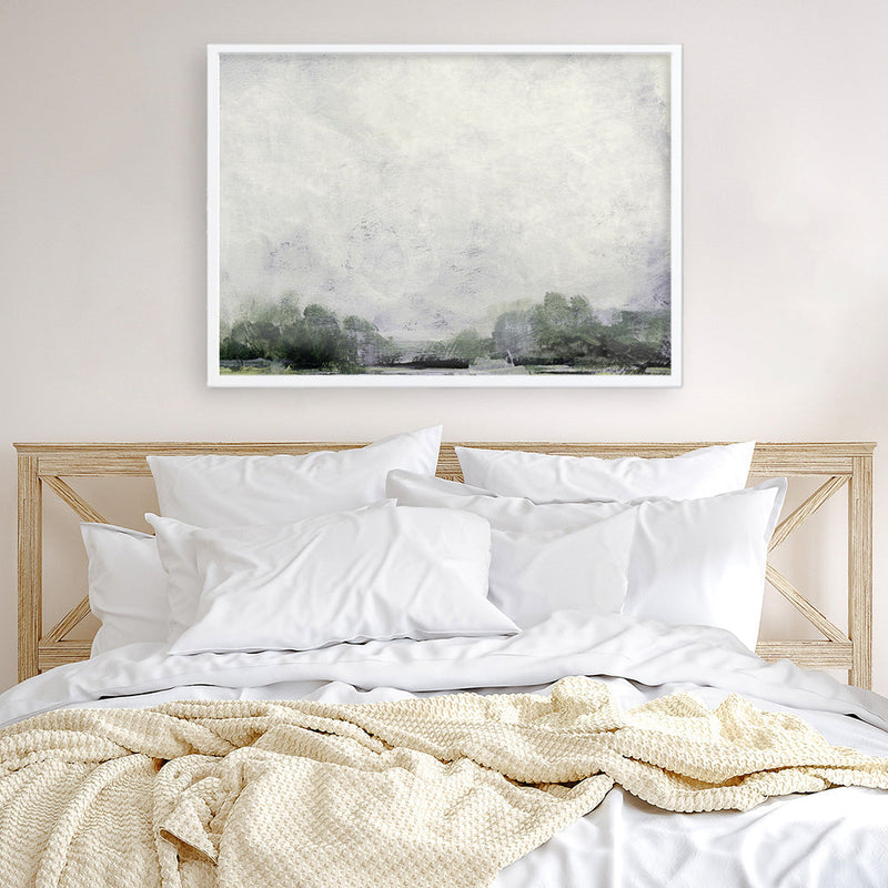Shop Forest Edge Art Print a painted abstract themed wall art print from The Print Emporium wall artwork collection - Buy Australian made fine art painting style poster and framed prints for the home and your interior decor room, TPE-DH-350-AP
