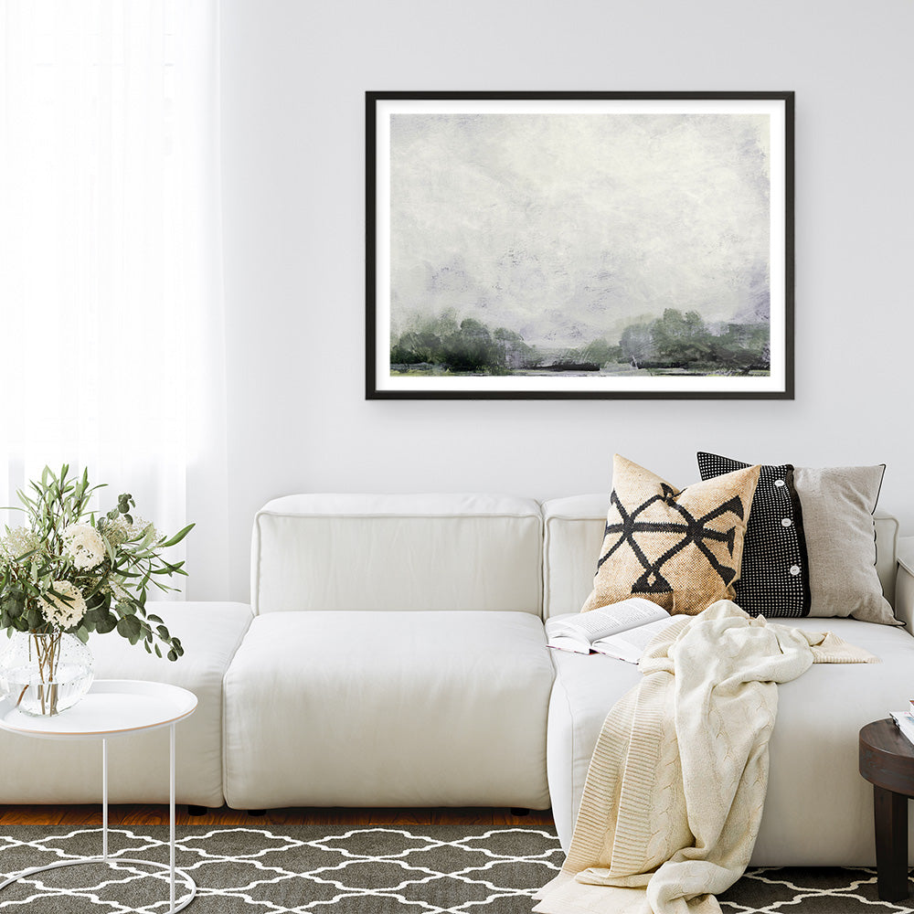 Shop Forest Edge Art Print a painted abstract themed wall art print from The Print Emporium wall artwork collection - Buy Australian made fine art painting style poster and framed prints for the home and your interior decor room, TPE-DH-350-AP