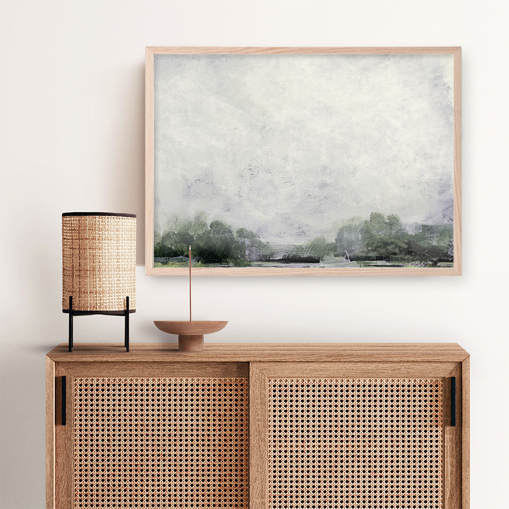 Shop Forest Edge Art Print a painted abstract themed wall art print from The Print Emporium wall artwork collection - Buy Australian made fine art painting style poster and framed prints for the home and your interior decor room, TPE-DH-350-AP