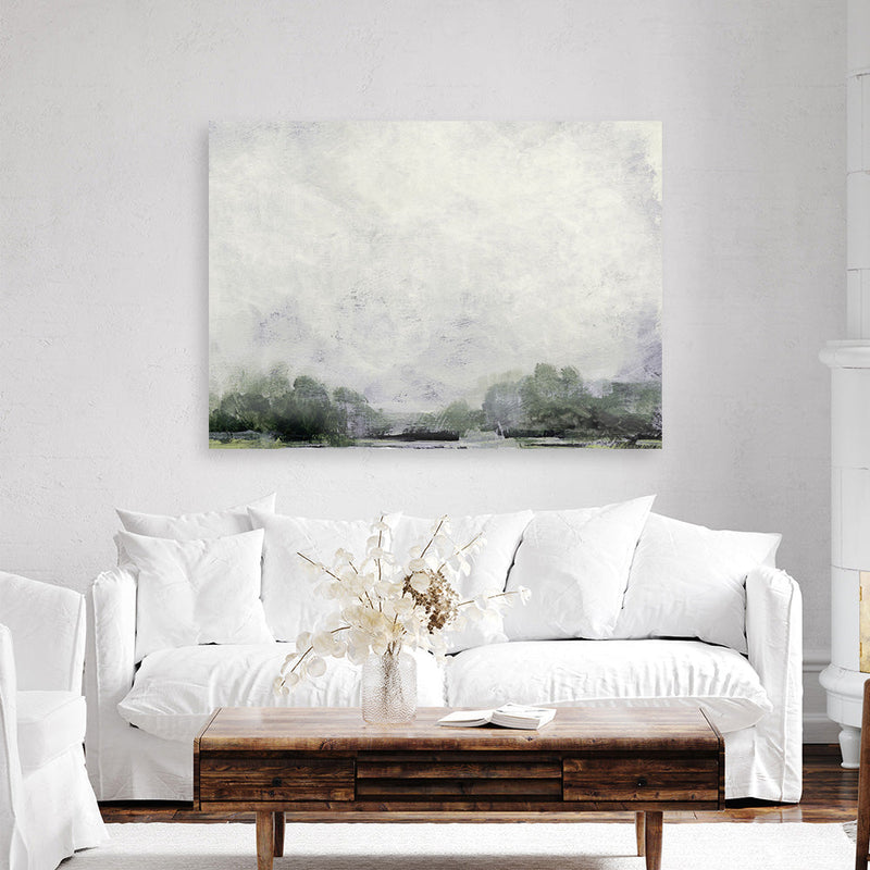 Shop Forest Edge Canvas Print a painted abstract themed framed canvas wall art print from The Print Emporium artwork collection - Buy Australian made fine art painting style stretched canvas prints for the home and your interior decor space, TPE-DH-350-CA-35X46-NF