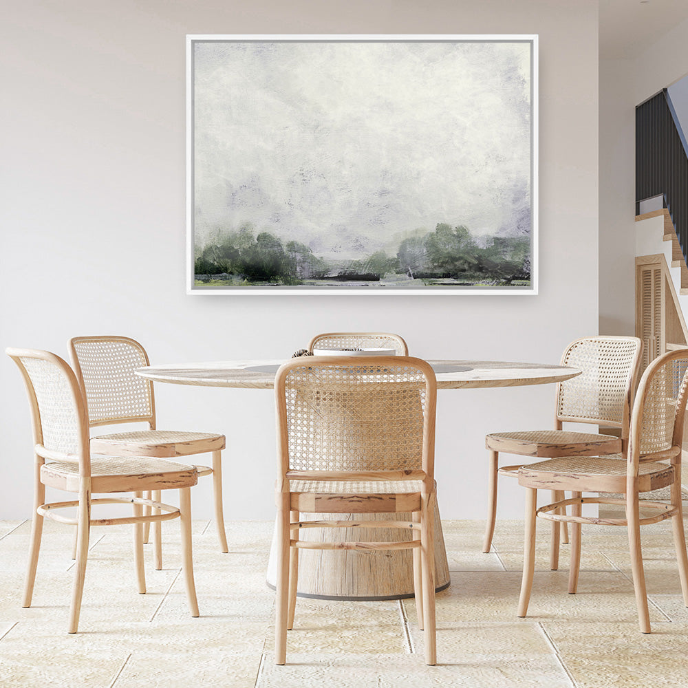 Shop Forest Edge Canvas Print a painted abstract themed framed canvas wall art print from The Print Emporium artwork collection - Buy Australian made fine art painting style stretched canvas prints for the home and your interior decor space, TPE-DH-350-CA-35X46-NF