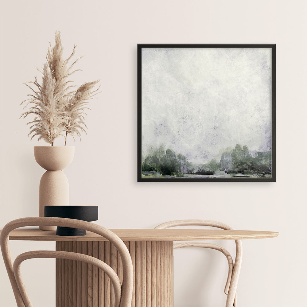 Shop Forest Edge (Square) Art Print a painted abstract themed wall art print from The Print Emporium wall artwork collection - Buy Australian made fine art painting style poster and framed prints for the home and your interior decor room, TPE-DH-159-AP