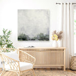 Shop Forest Edge (Square) Canvas Print a painted abstract themed framed canvas wall art print from The Print Emporium artwork collection - Buy Australian made fine art painting style stretched canvas prints for the home and your interior decor space, TPE-DH-159-CA-40X40-NF