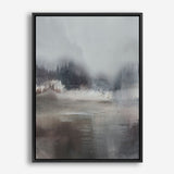 Shop Forest Lake Canvas Print a painted abstract themed framed canvas wall art print from The Print Emporium artwork collection - Buy Australian made fine art painting style stretched canvas prints for the home and your interior decor space, TPE-DH-349-CA-35X46-NF