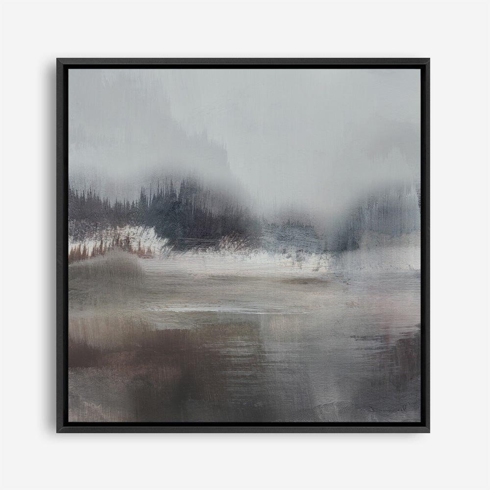 Shop Forest Lake (Square) Canvas Print a painted abstract themed framed canvas wall art print from The Print Emporium artwork collection - Buy Australian made fine art painting style stretched canvas prints for the home and your interior decor space, TPE-DH-158-CA-40X40-NF