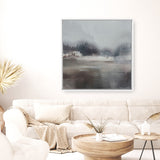 Shop Forest Lake (Square) Canvas Print a painted abstract themed framed canvas wall art print from The Print Emporium artwork collection - Buy Australian made fine art painting style stretched canvas prints for the home and your interior decor space, TPE-DH-158-CA-40X40-NF