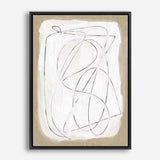 Shop Format Canvas Print a painted abstract themed framed canvas wall art print from The Print Emporium artwork collection - Buy Australian made fine art painting style stretched canvas prints for the home and your interior decor space, TPE-DH-351-CA-35X46-NF