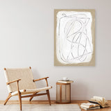 Shop Format Canvas Print a painted abstract themed framed canvas wall art print from The Print Emporium artwork collection - Buy Australian made fine art painting style stretched canvas prints for the home and your interior decor space, TPE-DH-351-CA-35X46-NF