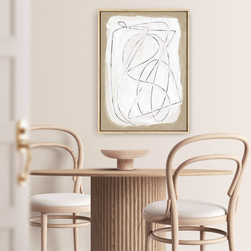 Shop Format Canvas Print a painted abstract themed framed canvas wall art print from The Print Emporium artwork collection - Buy Australian made fine art painting style stretched canvas prints for the home and your interior decor space, TPE-DH-351-CA-35X46-NF