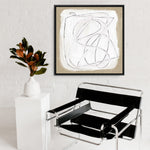 Shop Format (Square) Canvas Print a painted abstract themed framed canvas wall art print from The Print Emporium artwork collection - Buy Australian made fine art painting style stretched canvas prints for the home and your interior decor space, TPE-DH-160-CA-40X40-NF