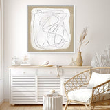 Shop Format (Square) Canvas Print a painted abstract themed framed canvas wall art print from The Print Emporium artwork collection - Buy Australian made fine art painting style stretched canvas prints for the home and your interior decor space, TPE-DH-160-CA-40X40-NF