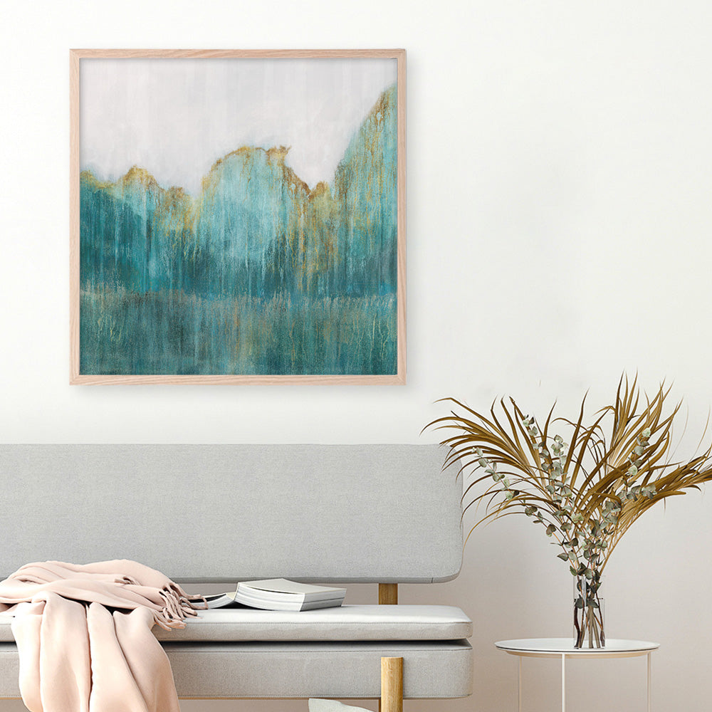 Shop Fortune II (Square) Art Print a painted abstract themed wall art print from The Print Emporium wall artwork collection - Buy Australian made fine art painting style poster and framed prints for the home and your interior decor room, TPE-PC-WS024-AP