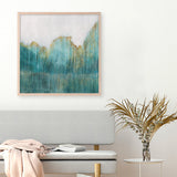 Shop Fortune II (Square) Art Print a painted abstract themed wall art print from The Print Emporium wall artwork collection - Buy Australian made fine art painting style poster and framed prints for the home and your interior decor room, TPE-PC-WS024-AP