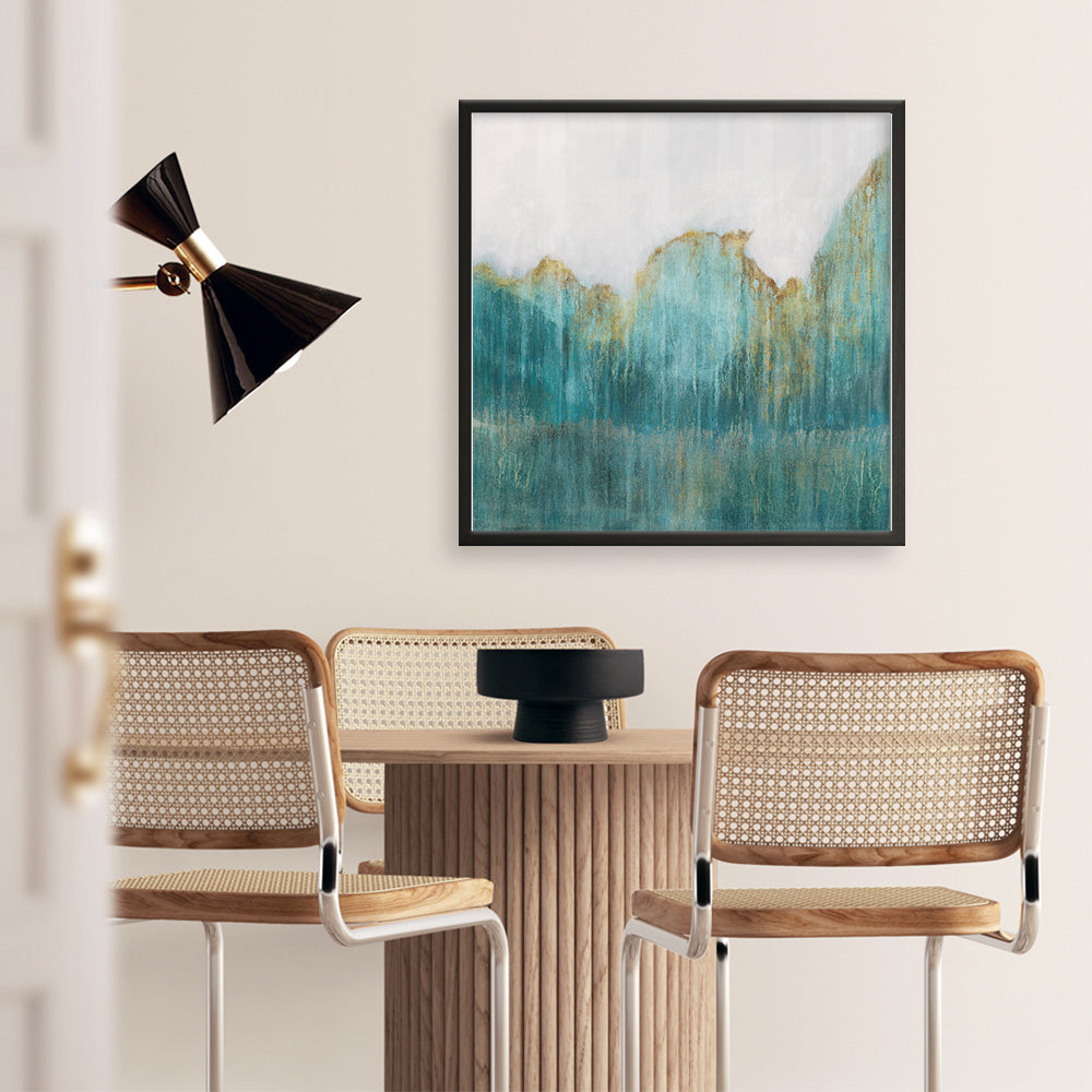 Shop Fortune II (Square) Art Print a painted abstract themed wall art print from The Print Emporium wall artwork collection - Buy Australian made fine art painting style poster and framed prints for the home and your interior decor room, TPE-PC-WS024-AP